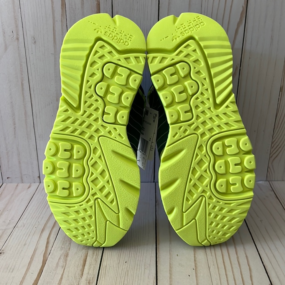 SOLD! Women's Adidas Ivy Park Nite Jogger Shoes (Dark Green/Frozen Yell… - Picture 4 of 5